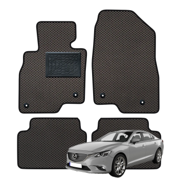 Mazda 6 III GJ Sedanas 2012-2025 polimeriniai EVA kilimėliai