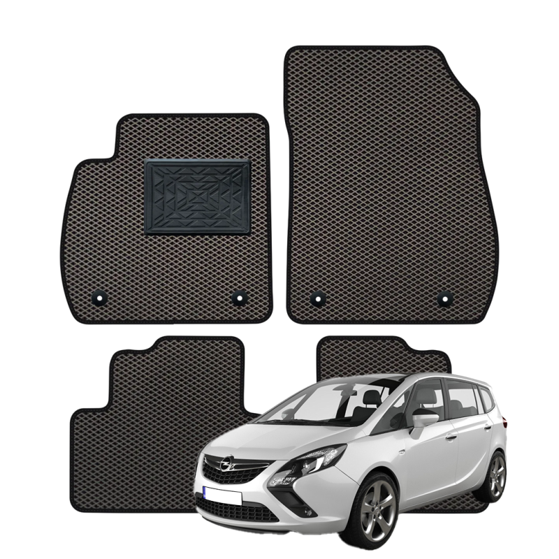 Opel Zafira C 2011-2019 polimeriniai EVA kilimėliai