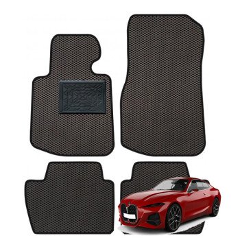 BMW 4 serija (G22) nuo 2019m. polimeriniai EVA kilimėliai