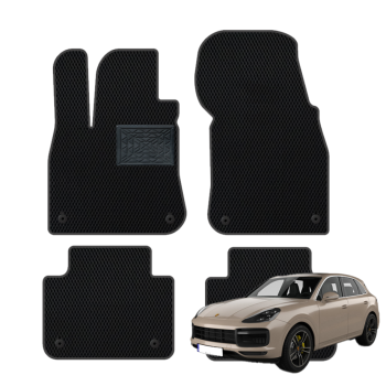 Porsche Cayenne III nuo 2019m. polimeriniai EVA kilimėliai