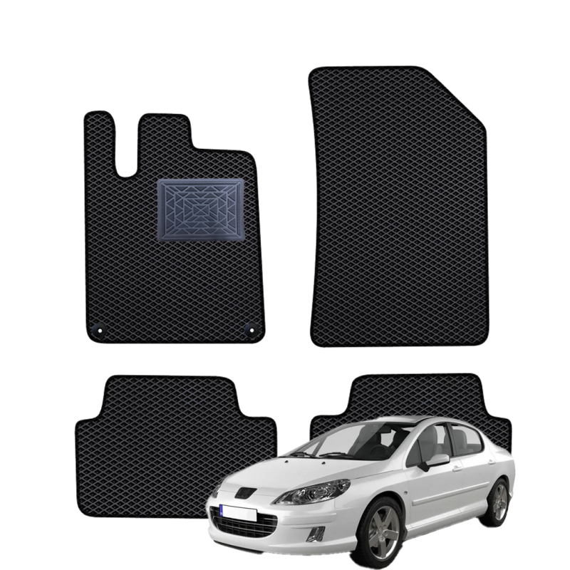 Peugeot 407 2004-2010 polimeriniai EVA kilimėliai