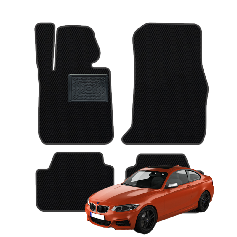 BMW 2 serija (F22) 2014–2023 polimeriniai EVA kilimėliai