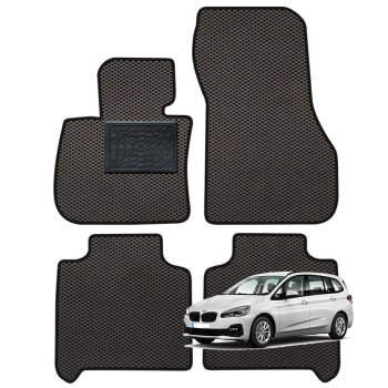 BMW 2 serija Gran Tourier (F46) 2014-2021 polimeriniai EVA kilimėliai