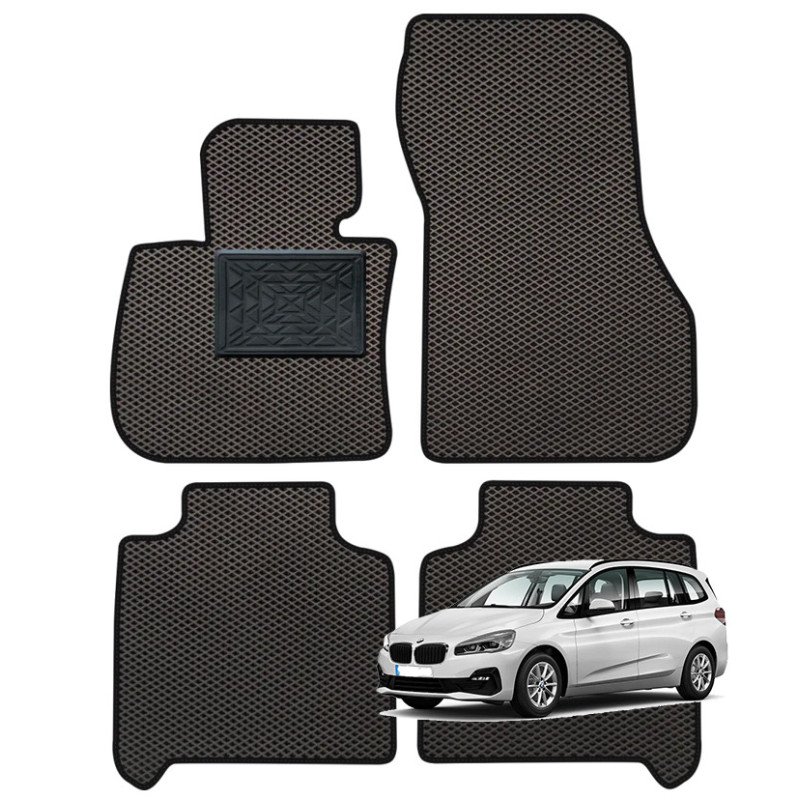 BMW 2 serija Gran Tourier (F46) 2014-2021 polimeriniai EVA kilimėliai